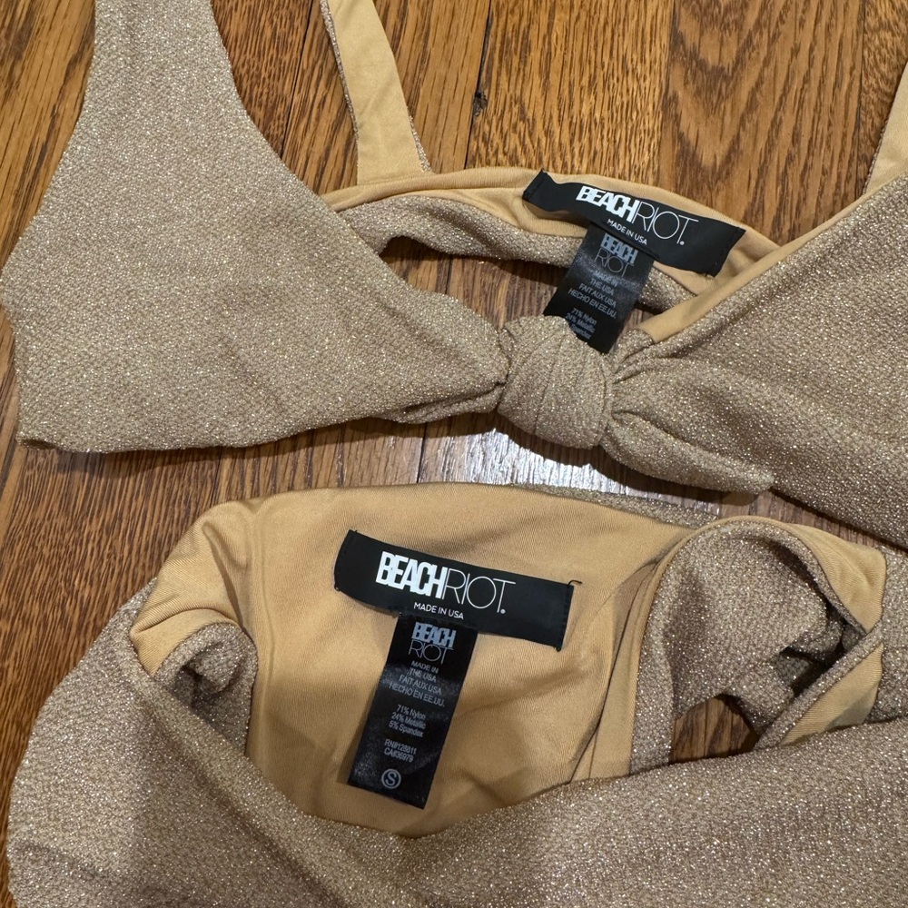 Beach Riot Tan Bikini Set - Picture 4 of 6